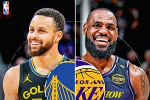开云体育-万众瞩目!NBA官方晒出詹库海报为湖勇大战预热!