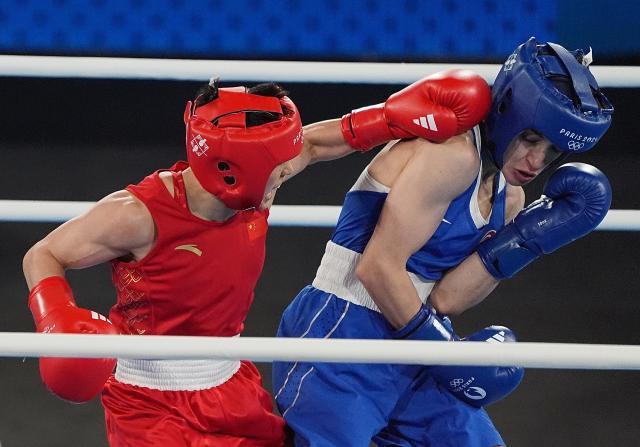 体育娱乐-奥运女子拳击吴愉强势夺冠 实力强大夺金就是使命